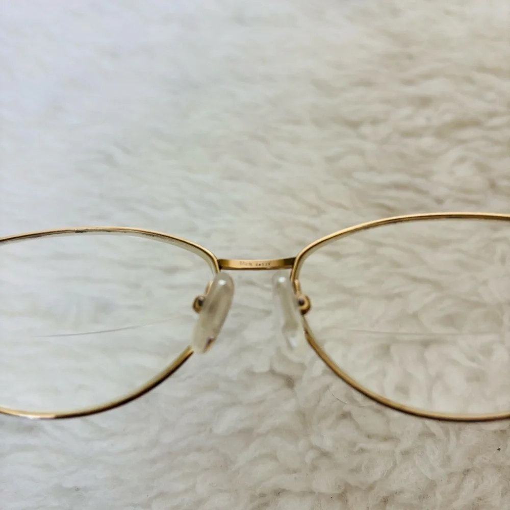 Safilo Emozioni Brown Tortoise/Gold Oval Glasses Frame Only